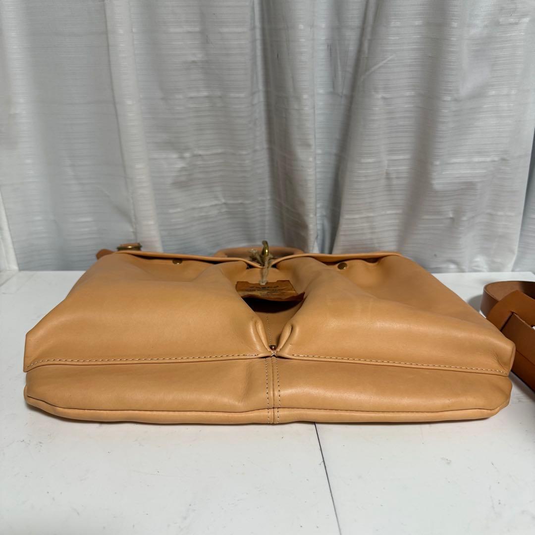 ⭐️未使用⭐️ヴァスコ VASCO ヘルメットバッグ ナチュラル　レザー