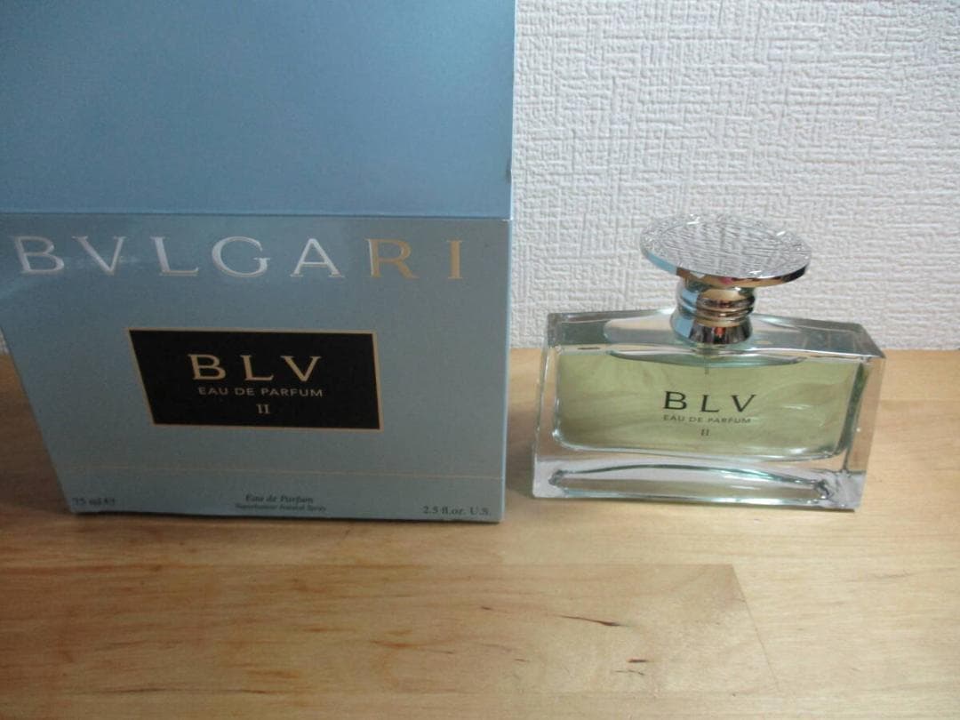 ブルガリ　ブルー　ＢＬＶ　Ⅱ　７５ｍｌ　ＥＤＰ　未使用品　日本語表記