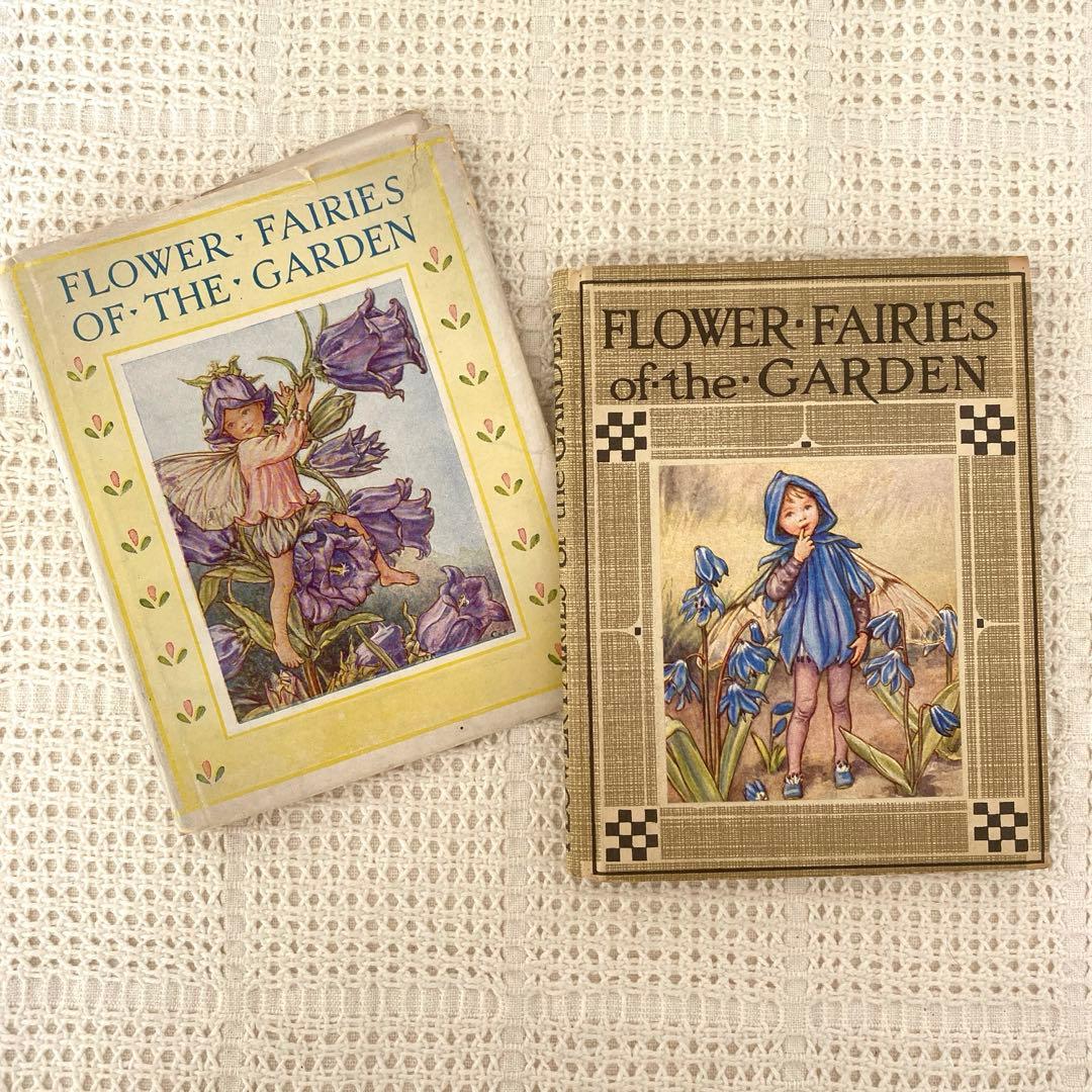 【希少】初版 美品Flower Fairies 庭の花の妖精 洋書 古書