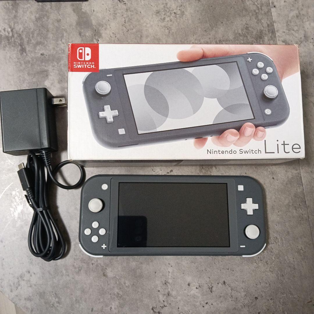 Nintendo Switch Lite　本体　 グレー ACアダプター付き