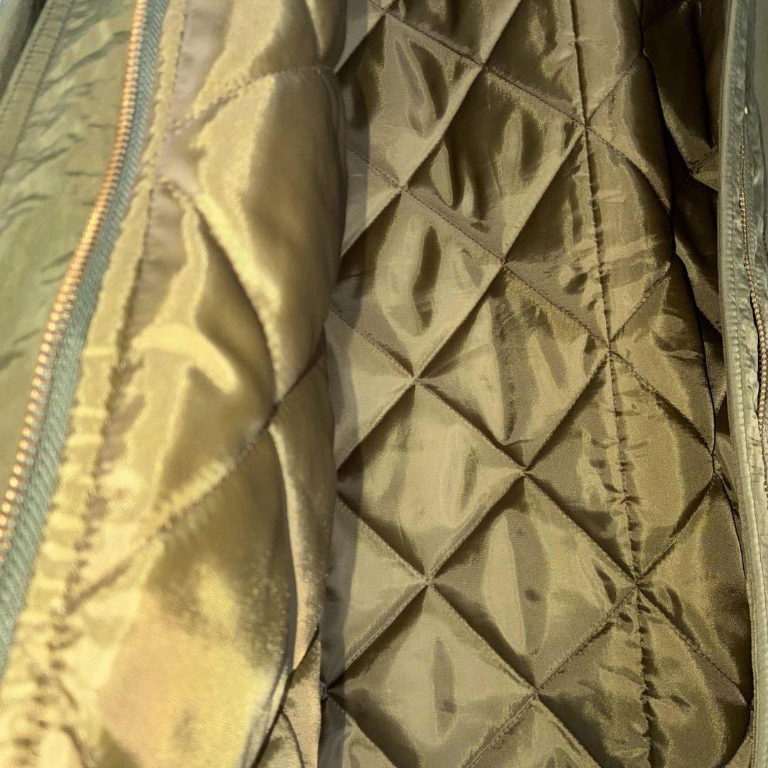 レディース　パーカーモッズコート　セシカブルー