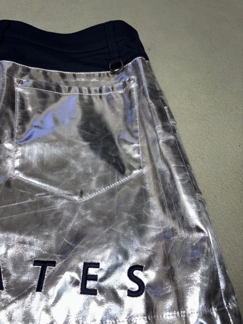 （美品）パーリーゲイツ、プラチナシルバー、スカート、サイズ1、希少品