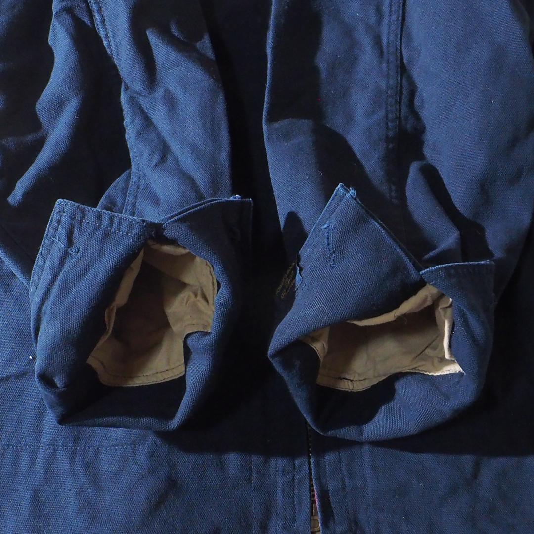 希少 パワーズロック カバーオール 濃紺 インディゴ デニムジャケット L