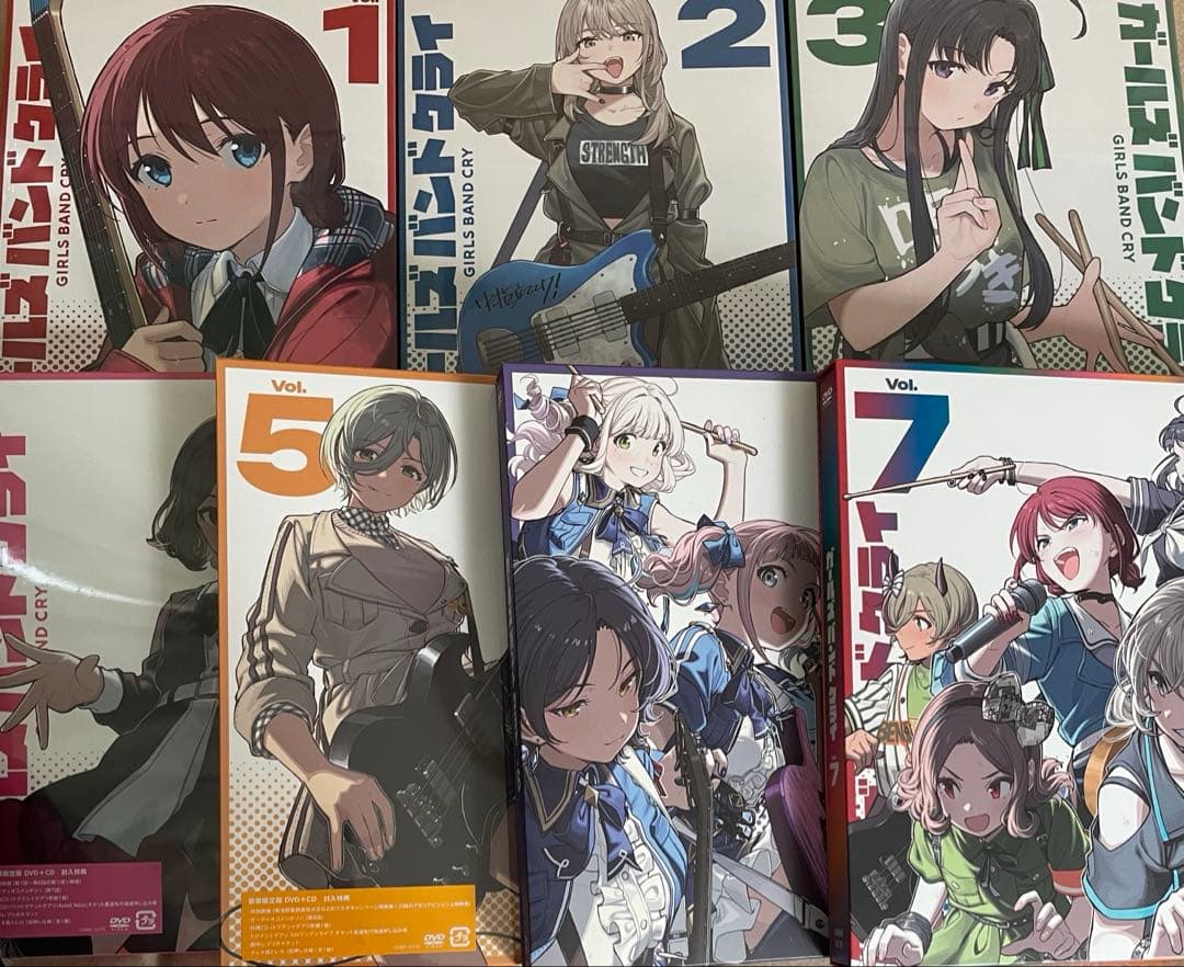 ガールズバンドクライDVD全巻セット