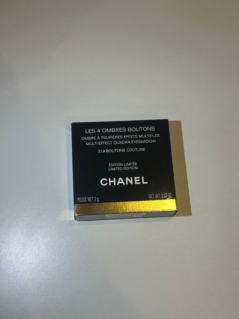 【新品未使用】CHANEL レキャトルオンブルブトン　219 ブトンクチュール