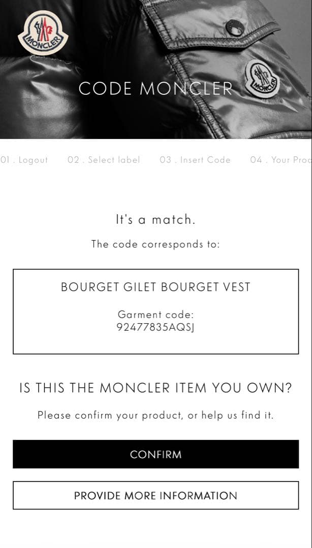 【新品同様】MONCLER BOURGET ダウンベスト 25AWブラック2