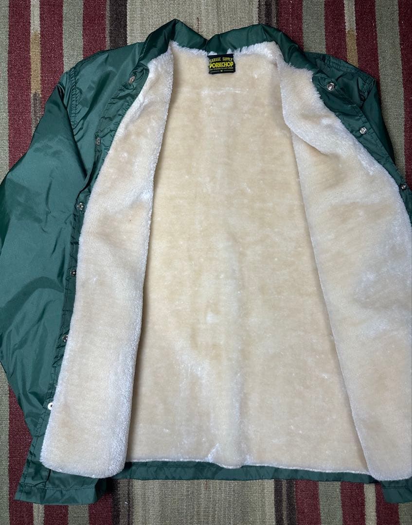 PORKCHOP ナイロンジャケット Mサイズ オリーブ 希少