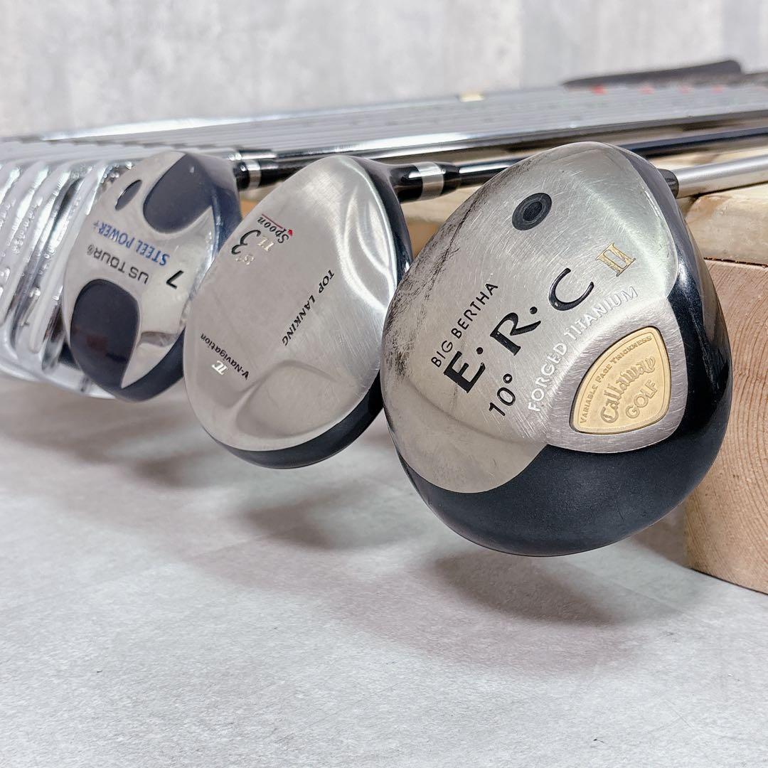 T134 キャロウェイ 他 ゴルフクラブ メンズ フルセット 格安 初心者 入門