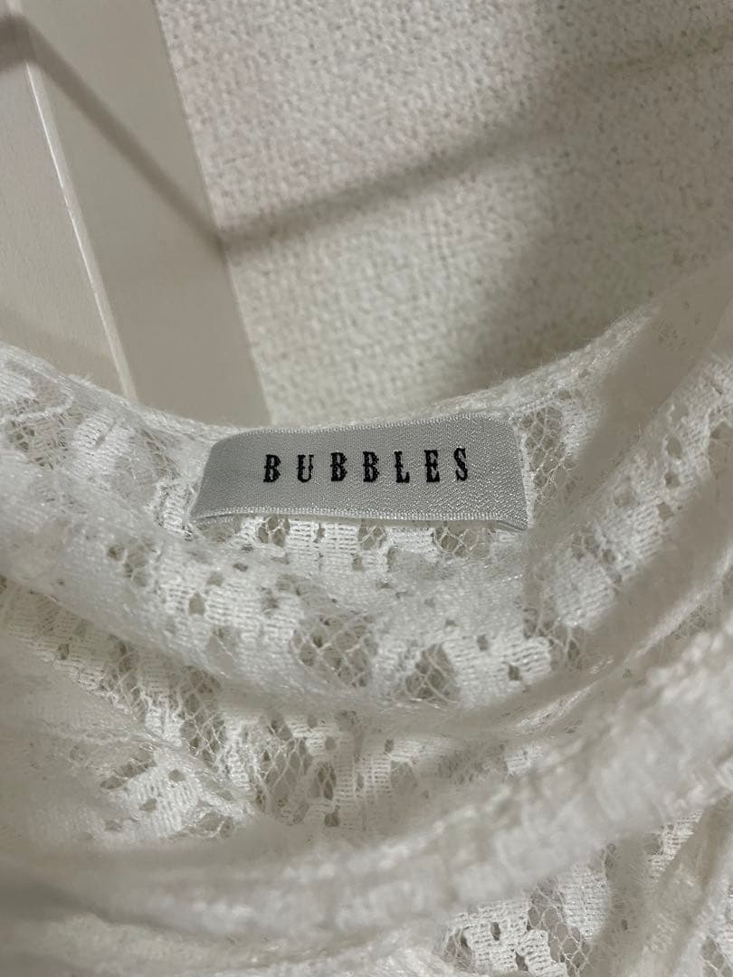 BUBBLES レースアンサンブルワンピース