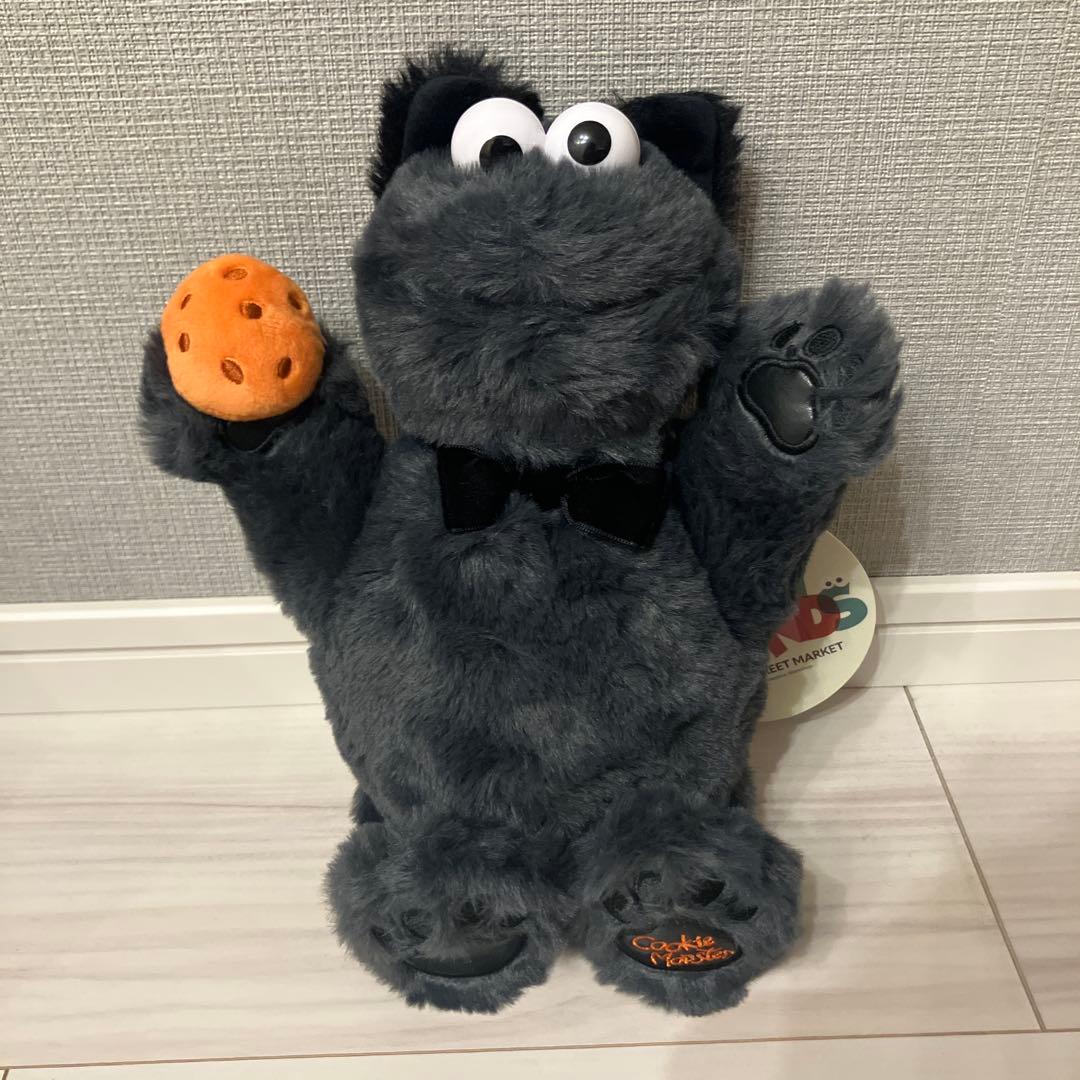 ぬいぐるみS クッキーモンスター キャット 新品