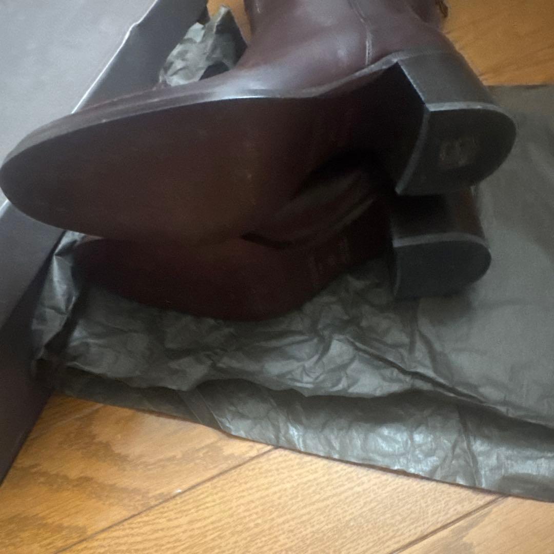SARTORE　ジョッキーブーツ　ダークブラウン　24.5