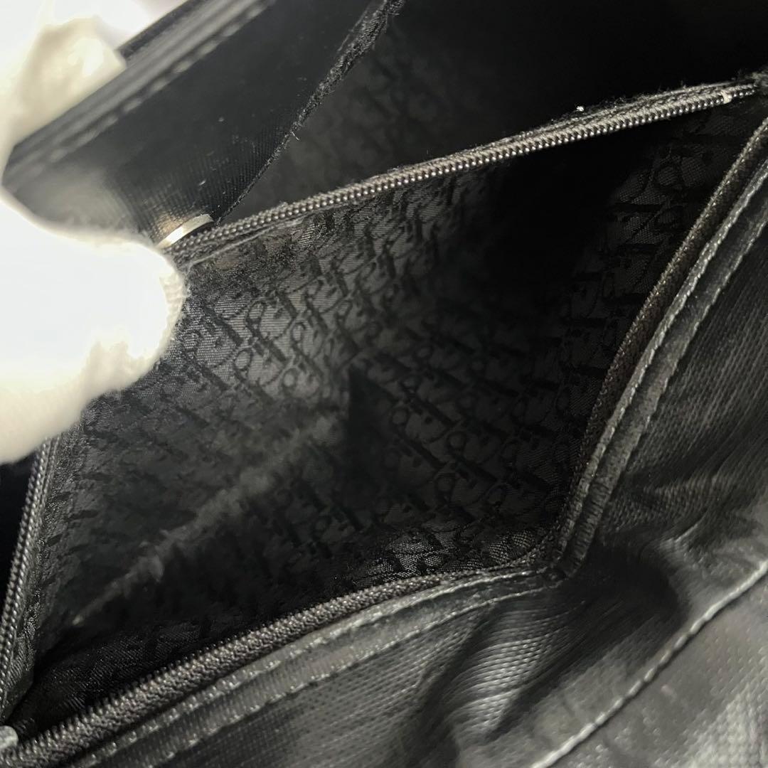 ✨極美品✨　Christian Dior ハードコア　ハンドバッグ　レザー　黒