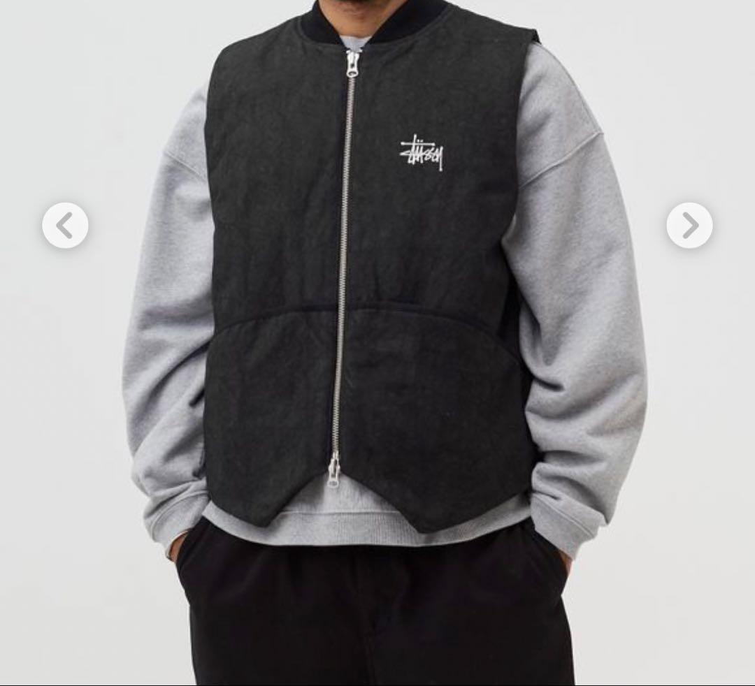 Stussy ステューシー　ダウンベスト　ベスト　プリマロフト　コラボ
