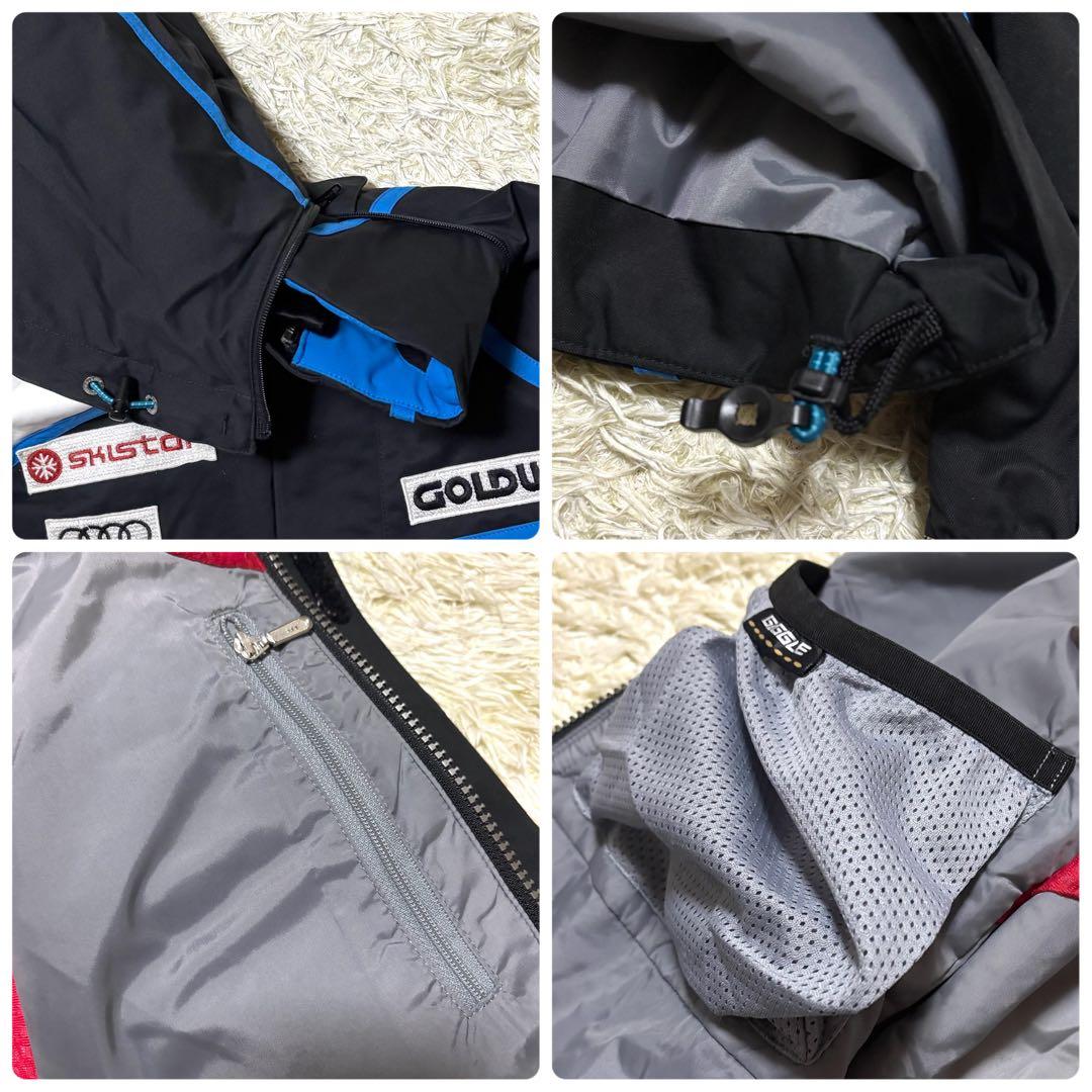 ゴールドウィン スウェーデン代表 最上位モデル サイドオープン スキーウェア