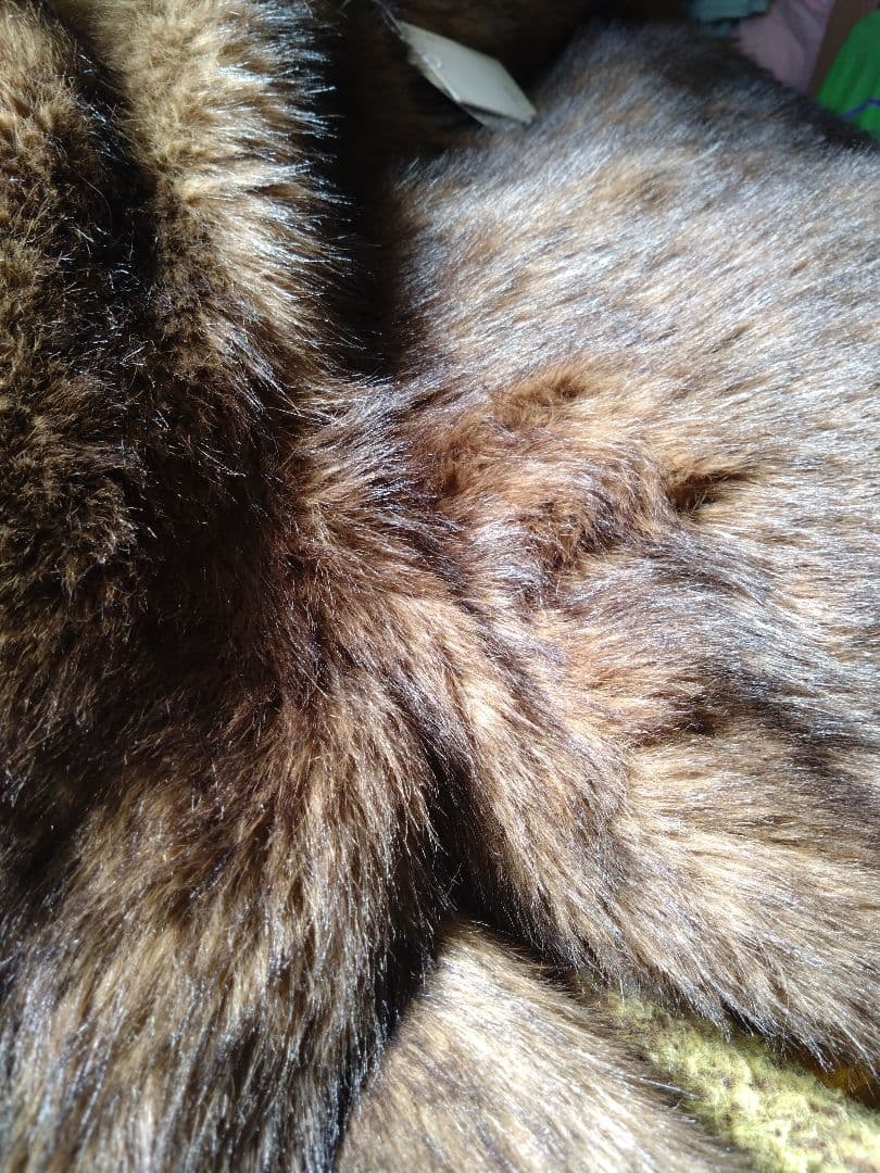 MURUA❤️MIXフェイクファーブルゾン・ブラウン