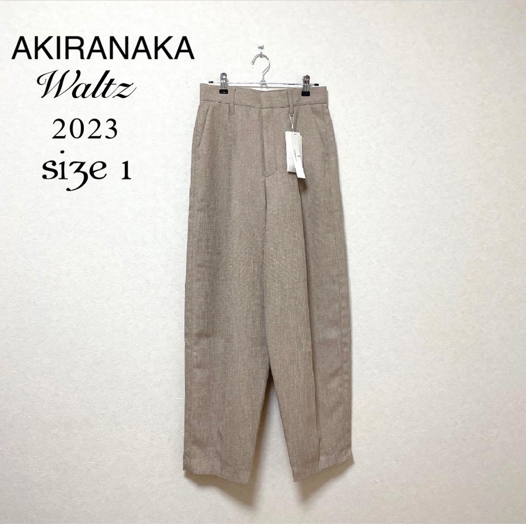 未使用タグ付き✨AKIRA NAKA センタープレス テーパード スラックス