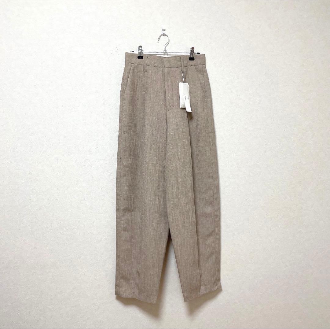 未使用タグ付き✨AKIRA NAKA センタープレス テーパード スラックス
