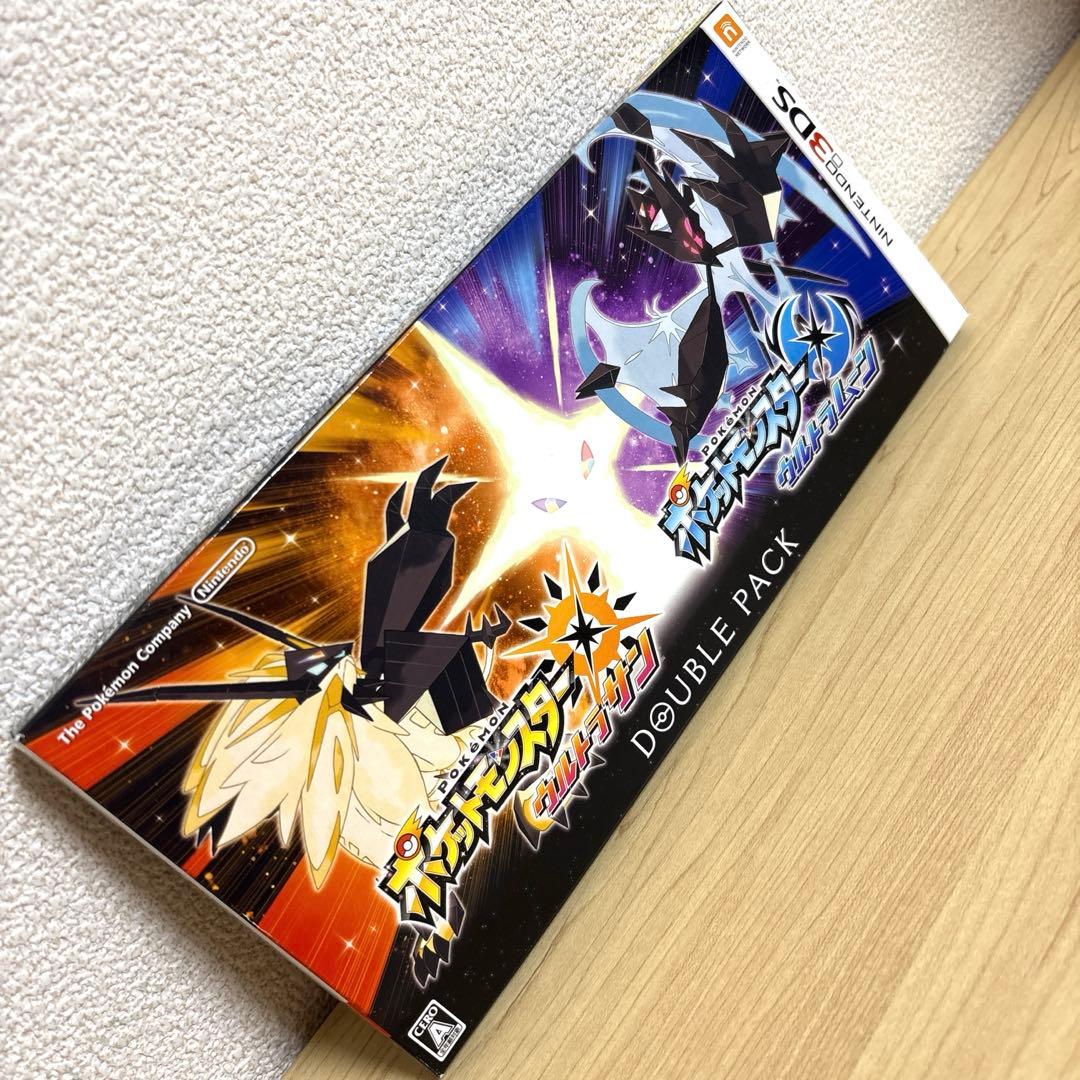 3DS ポケットモンスター ウルトラサン　ウルトラムーン　ダブルパック