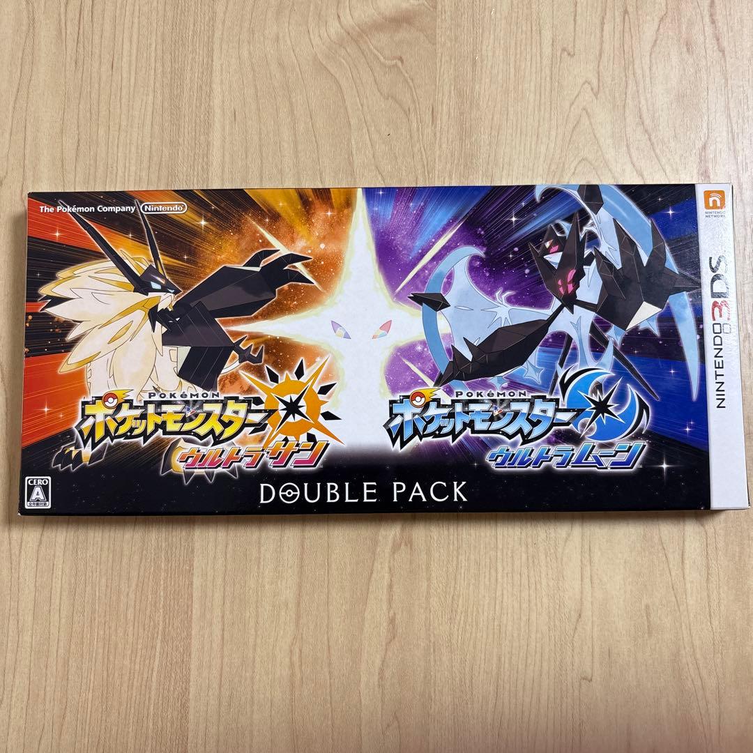 3DS ポケットモンスター ウルトラサン　ウルトラムーン　ダブルパック