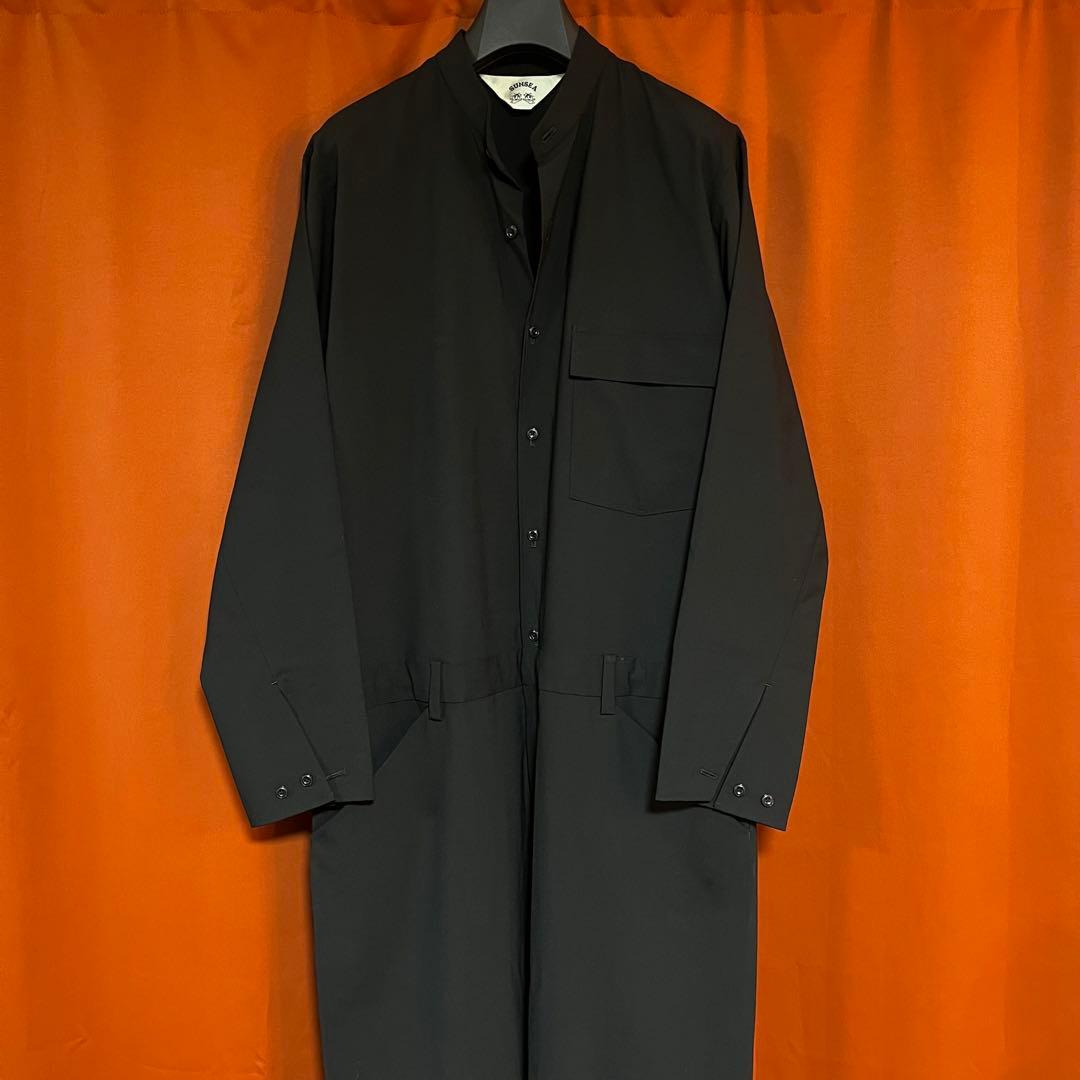 SUNSEA SNM-G- ALL IN ONE ブラック サイズ2 17ss