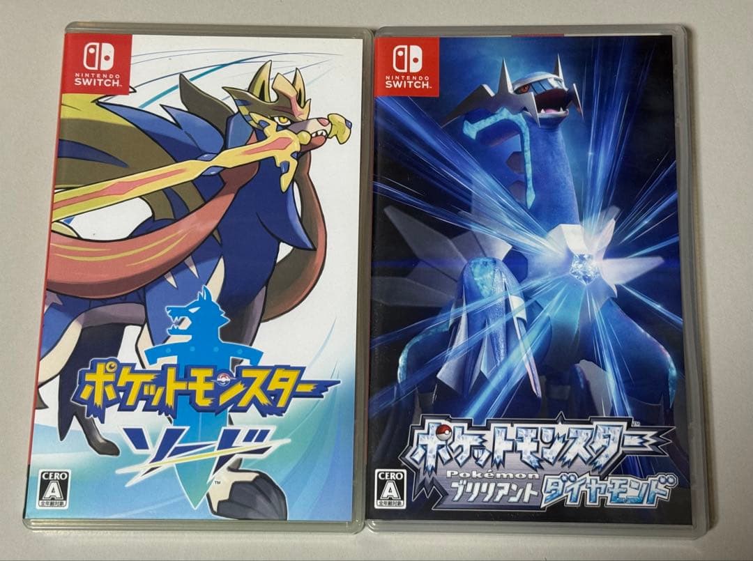 ポケットモンスター ソード　ブリリアントダイヤモンド　セット【値下げしました！】