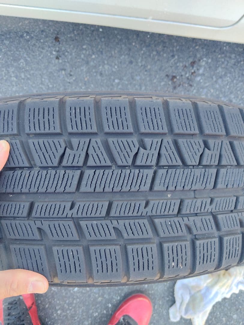 1月末まで！15インチ アルミホイール トヨタ80スタッドレス！ヴォクシー