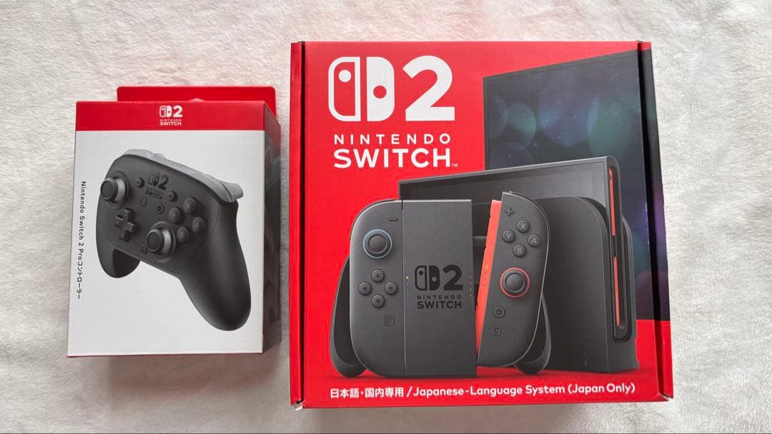 新品同様☆Nintendo Switch 2 本体 + Proコントローラー
