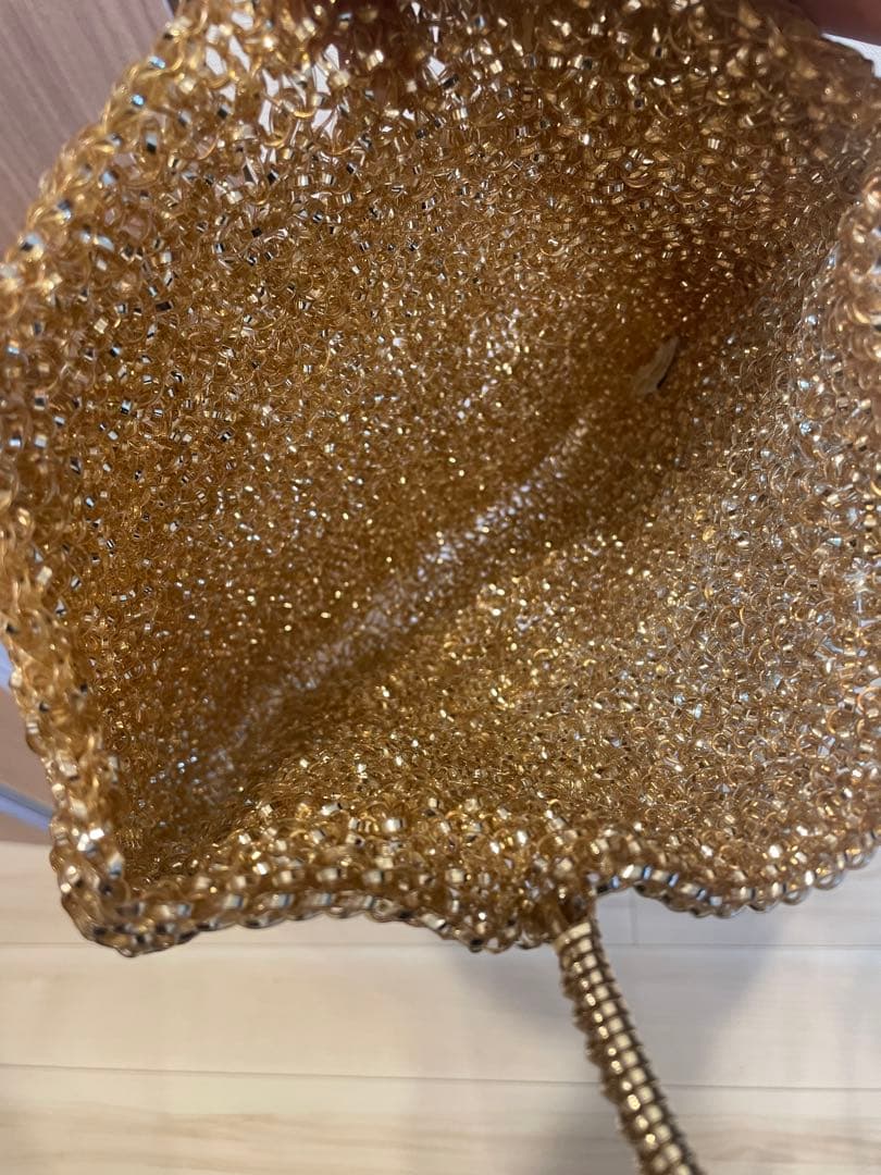 美品★ANTEPRIMA アンテプリマ　★スタンダード　スクエア　ゴールド