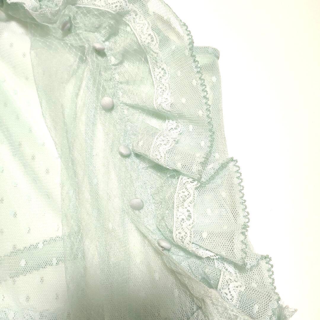 【極美品】PINK HOUSE 25年 ポルカドットチュールベスト