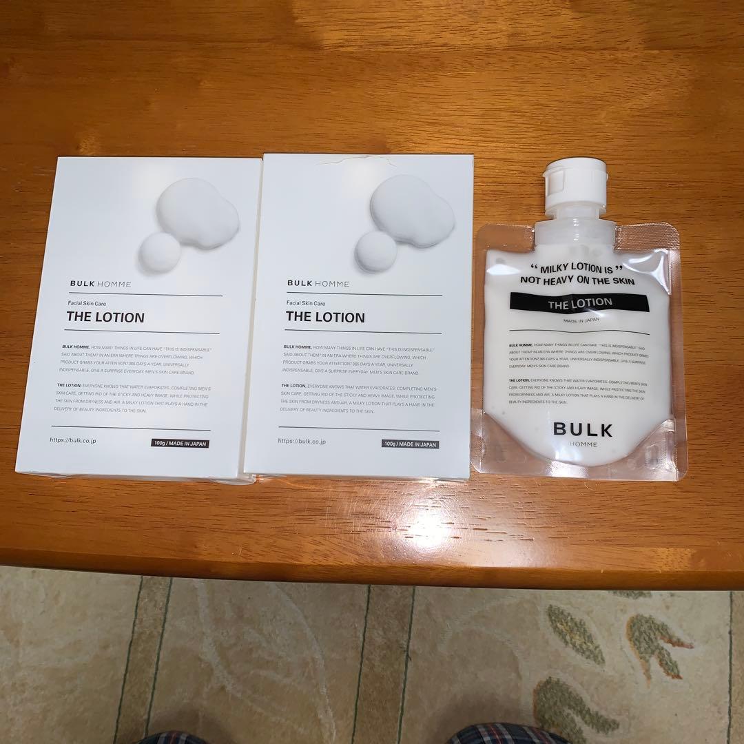 バルク オム THE FACE WASH 、LOTIONセット