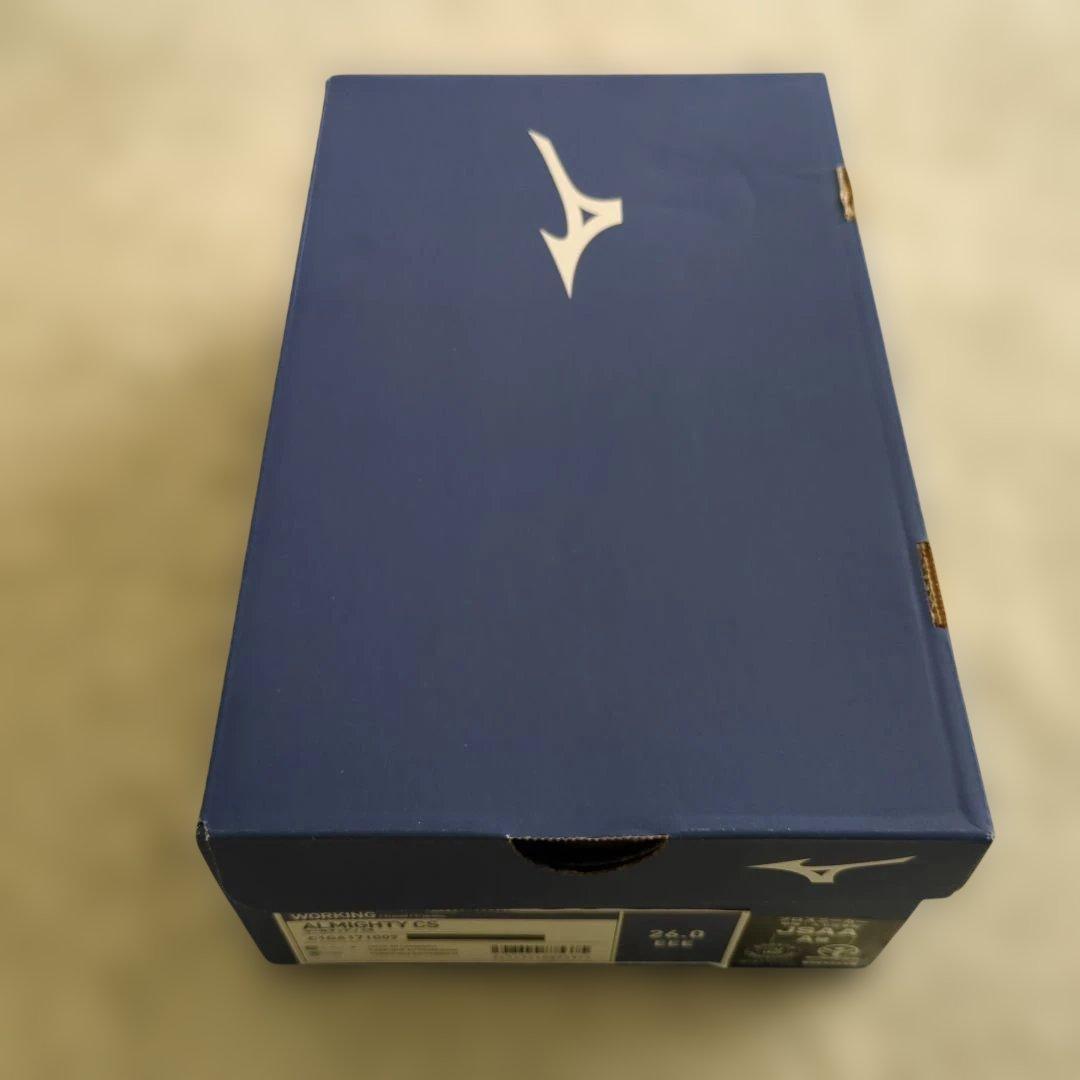 Mizuno ブラック 安全靴　26cm