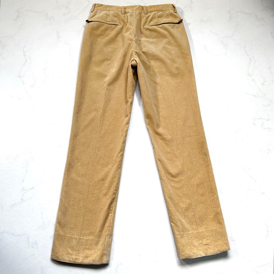 極美品 M相当◎ブルネロクチネリ コーデュロイパンツ メンズ 秋冬 ブラウン44