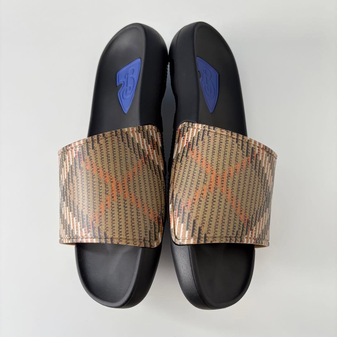 Burberry バーバリー ノバチェック ダイブ スライドサンダル 41