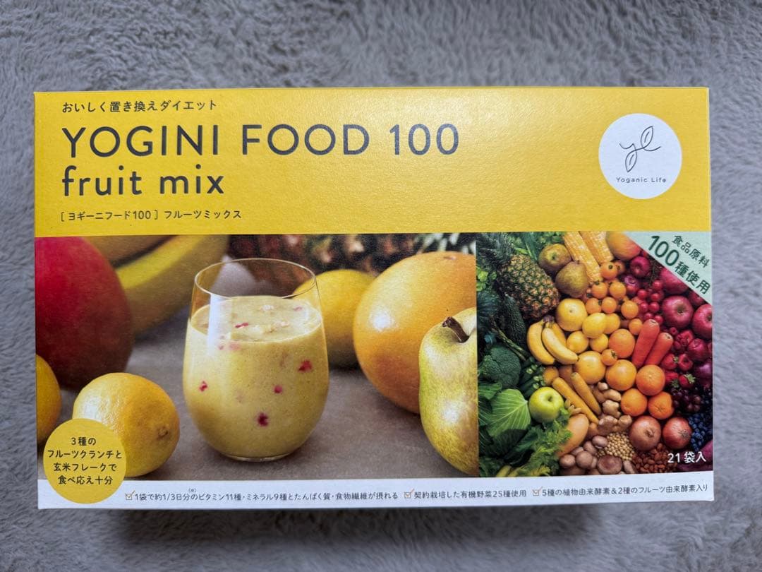 YOGINI FOOD 100 fruit mix (ヨギー二フード100)