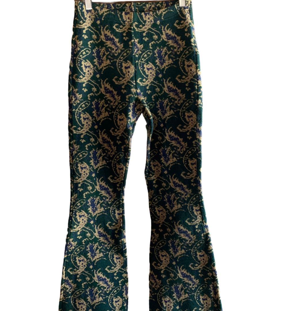 leinwande ラインヴァンド　ジャガーニットパンツ＆ビスチェ　タグ付き