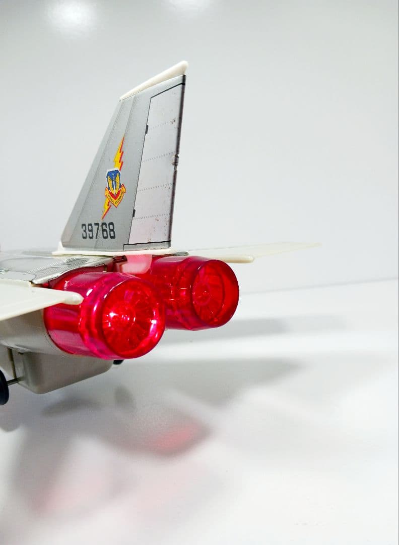 希少 動作品 野村トーイ グラマン F111A ジェットファイター ブリキ