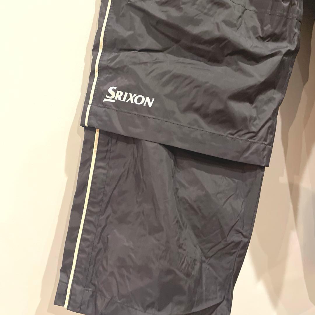 美品☆ SRIXONレインウェア　上下セットアップ　ブラック　Lサイズ