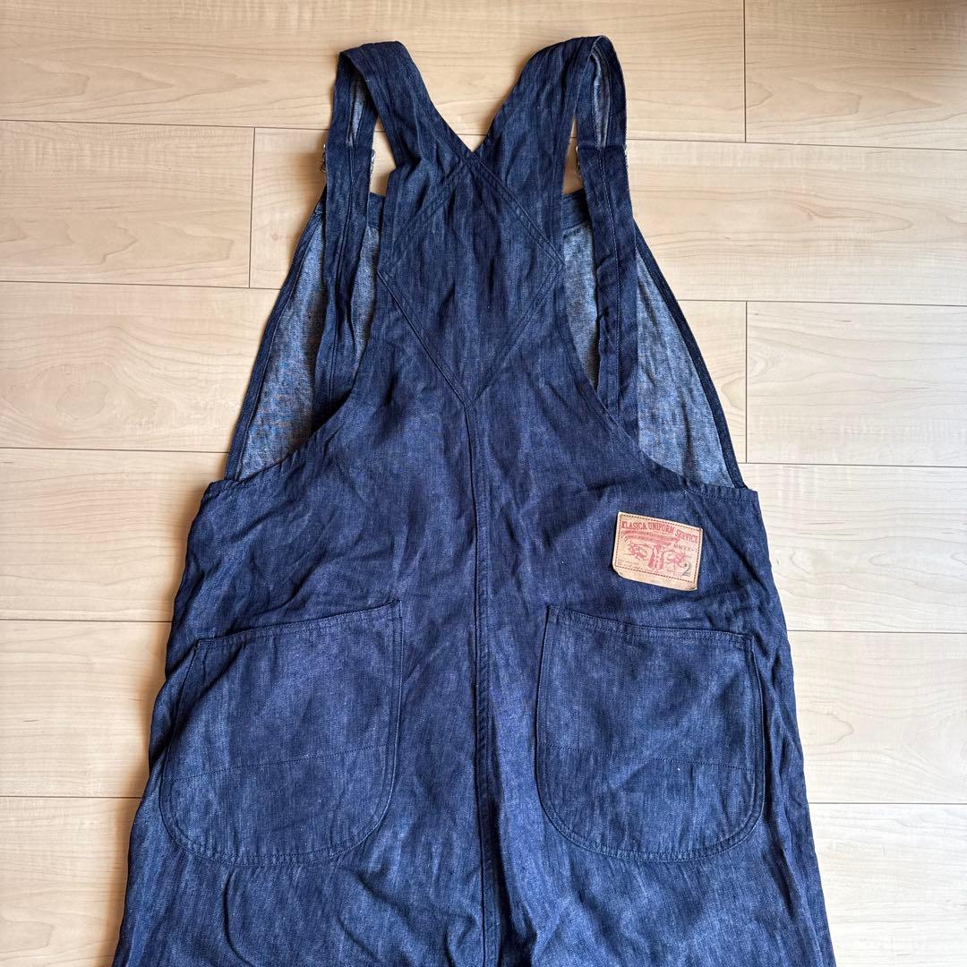 KLASICA MB OVERALL リネンデニム オーバーオール