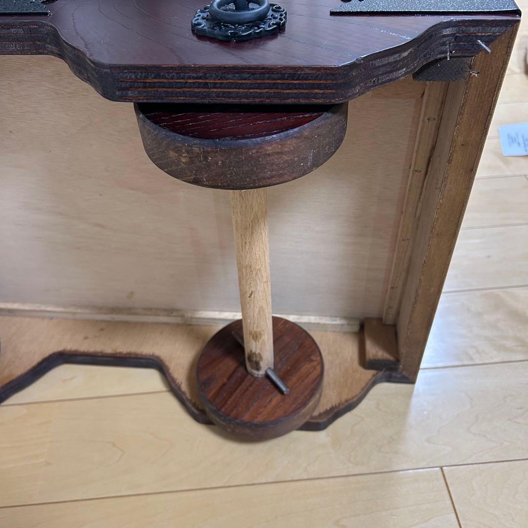 希少　筑後民芸 欅　車箪笥　和タンス　ローチェスト　サイドチェスト　鍵付　蟻組