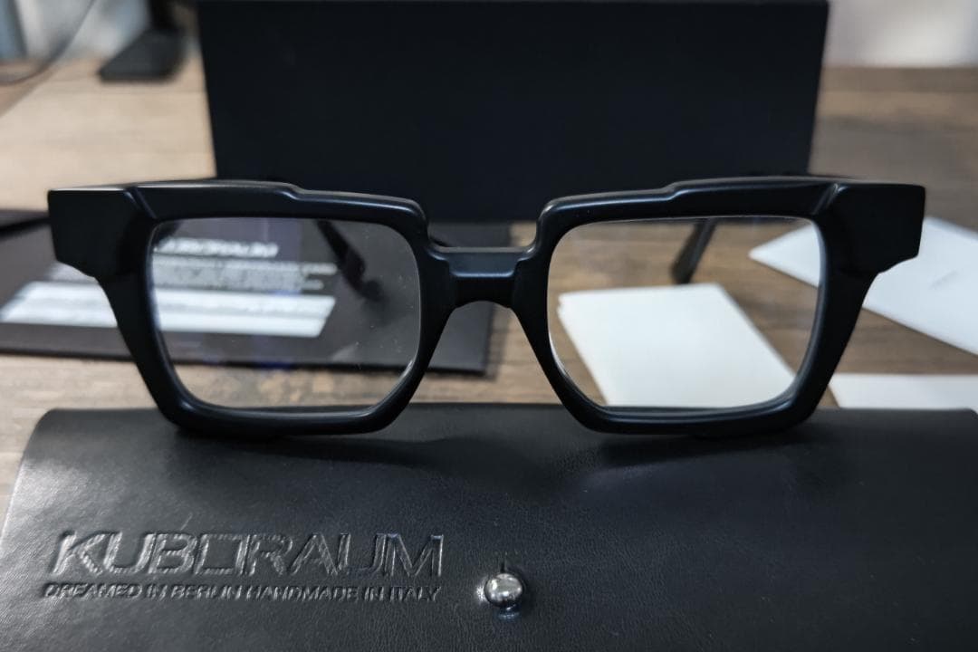 【KUBORAUM】クボラムK31/梨花さん愛用モデル/メガネサングラス/超美品