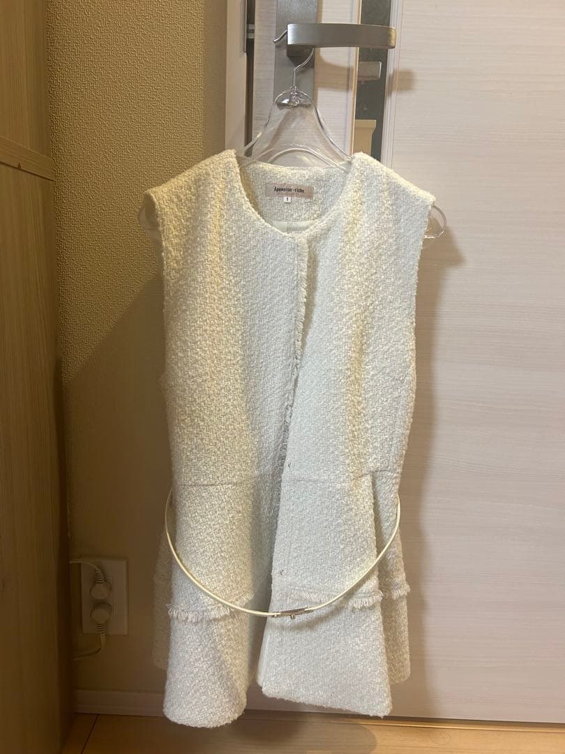 ツイードぺプラムジレ　アプワイザーリッシェ