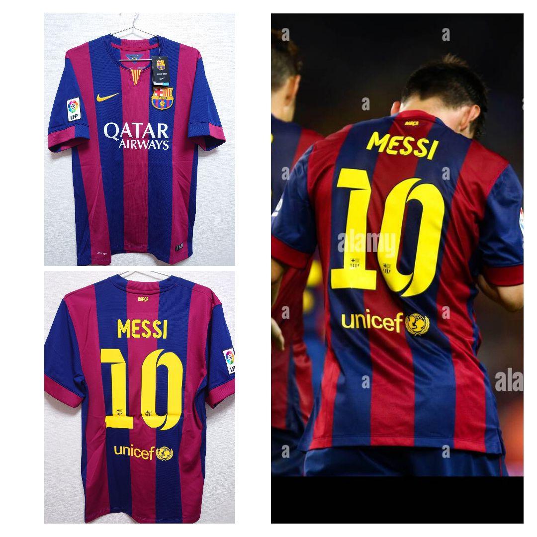 未使用　NIKE　2014〜15 FCバルセロナ　リオネル・メッシ