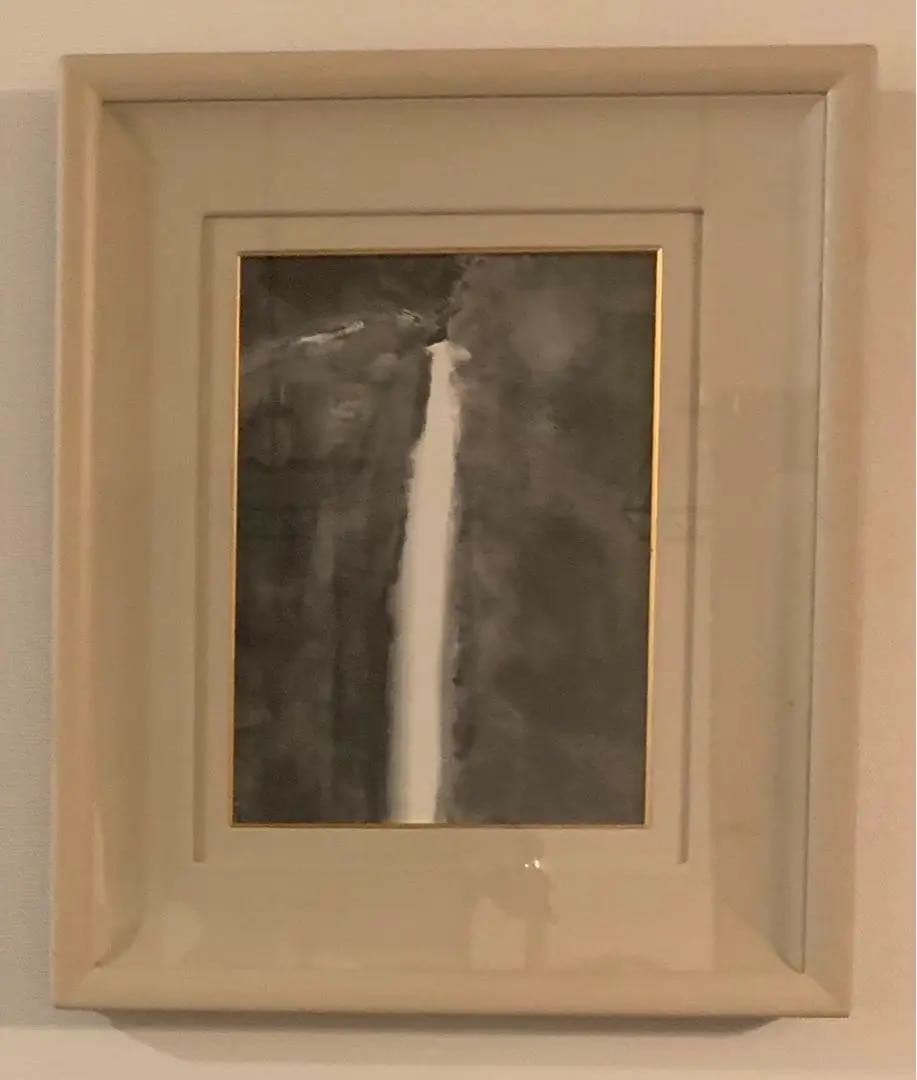 水墨画 山田大作「滝」Ink painting Daisaku Yamada