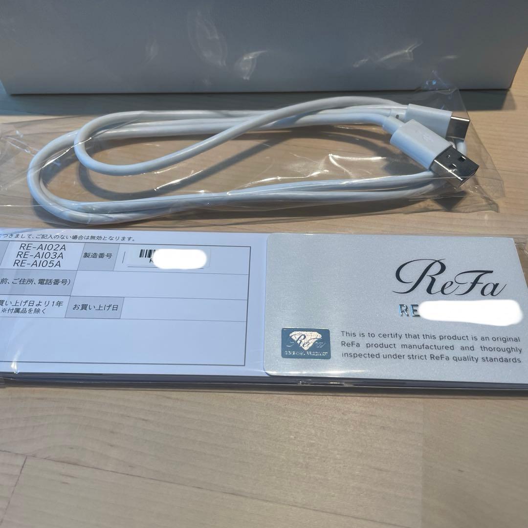 ReFa フィンガーヘアアイロン RE-102A ホワイト