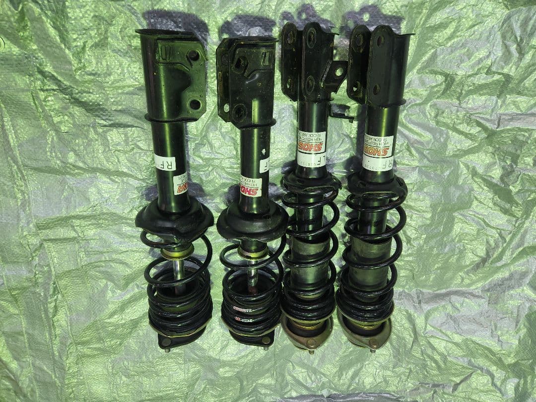 RA1 RA2 プレオ SHOWA ショーワ ショック　RSR ダウンサス