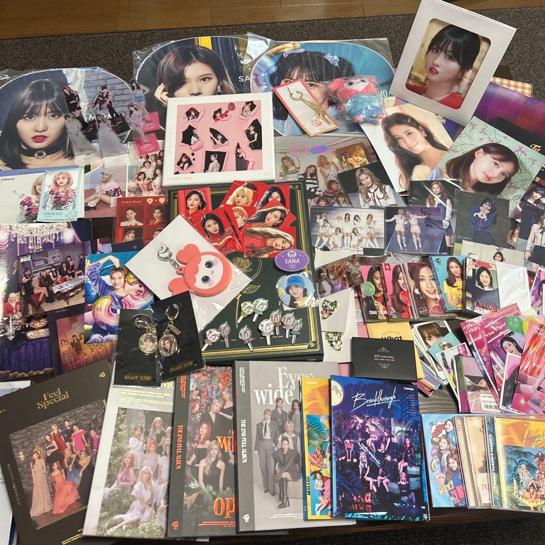 TWICE グッズCD DVD等まとめ売りKポップアジアonce卒業