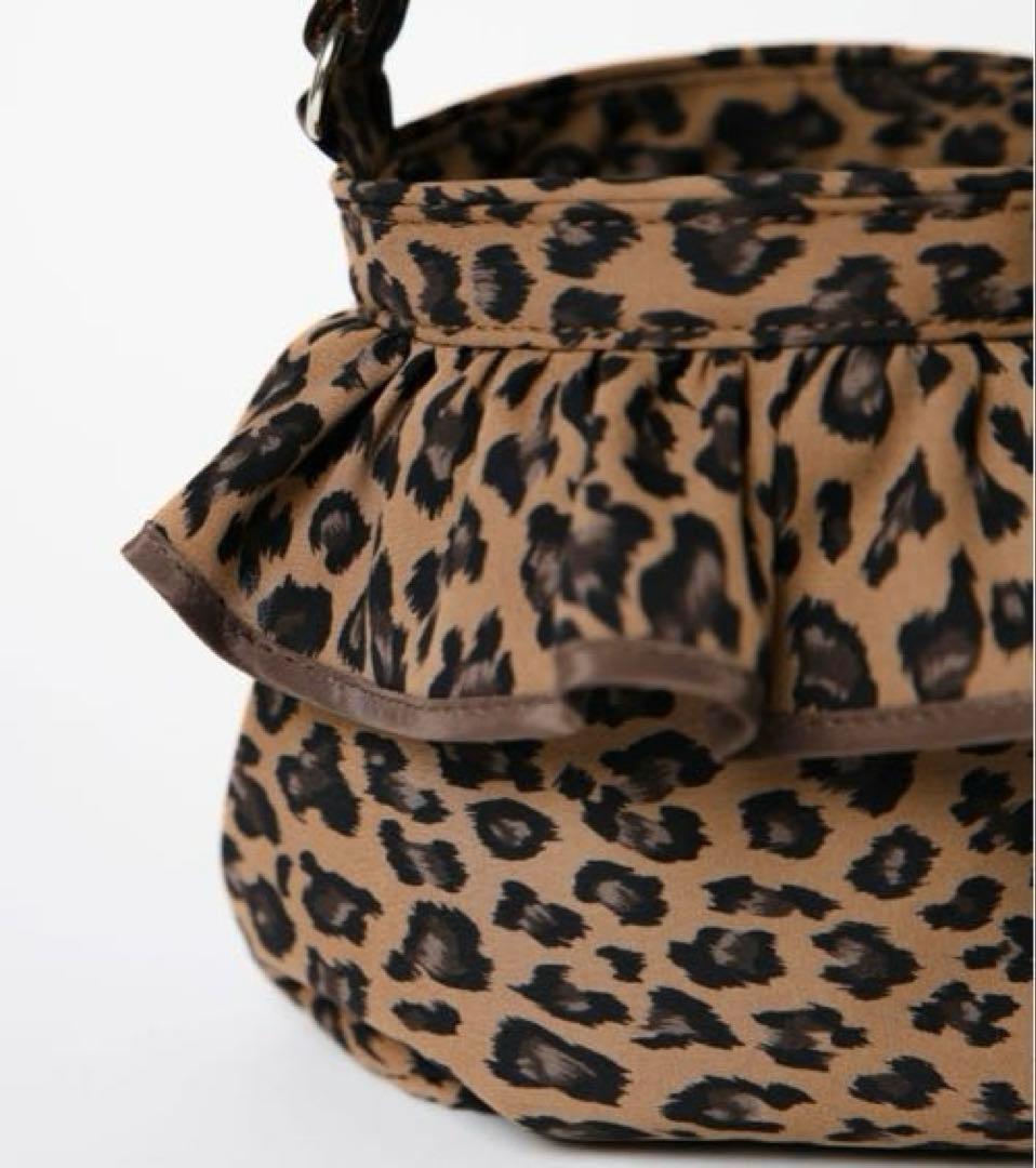 【新品】　セツコサジテール　ヒョウ柄　フィグ