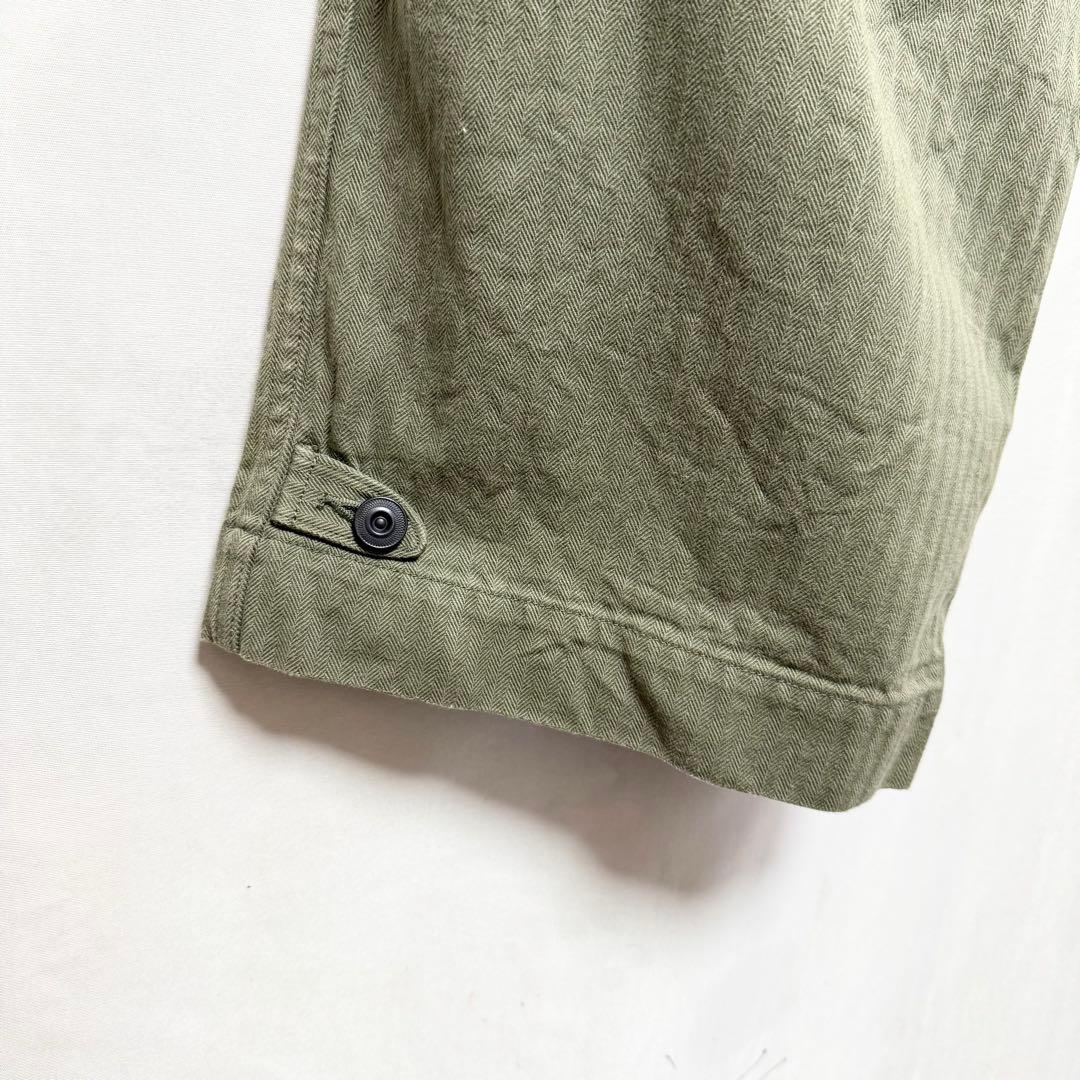 サイズ36！NIGELCABOURN ヘリンボーンアーミーカーゴパンツ