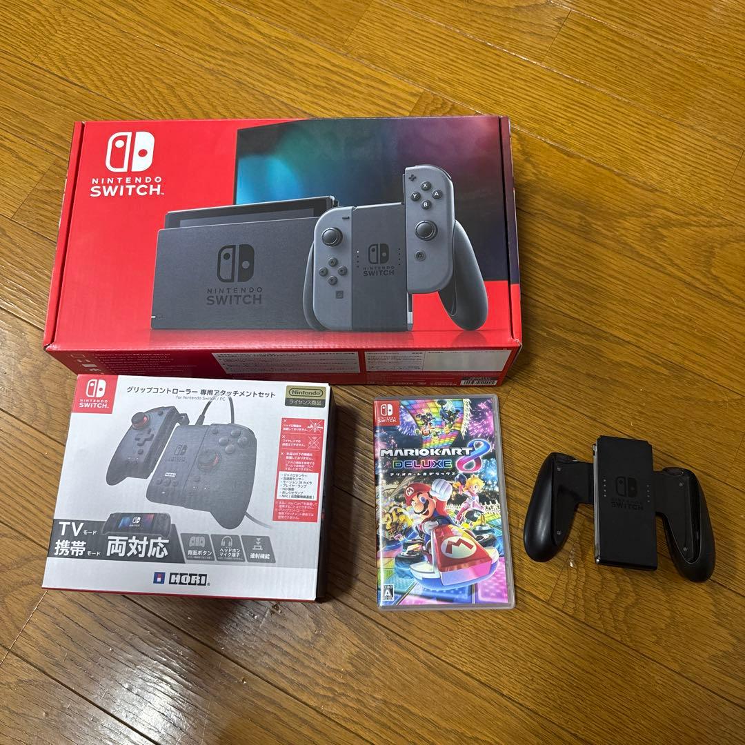 【美品】Nintendo Switch 本体&おまけ・保証書有り