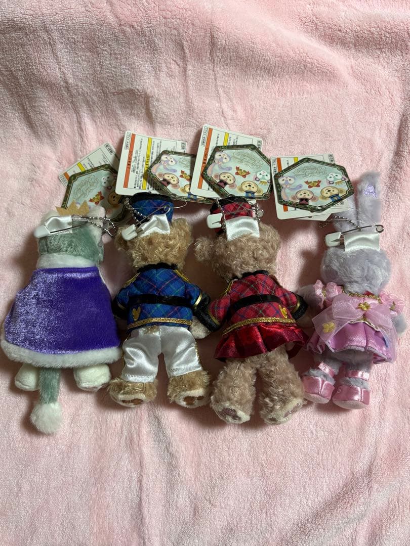 TDSダッフィー&フレンズ　くるみ割り人形ぬいぐるみバッジ